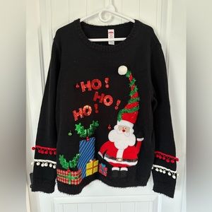 Holiday Time ugly Christmas sweater XXL